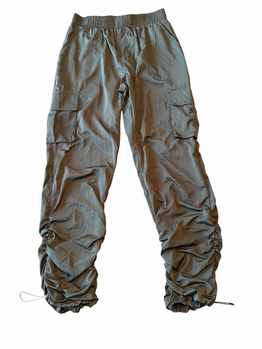Love Theory Essentials Olive Green Cargo Jogger Pants Size M